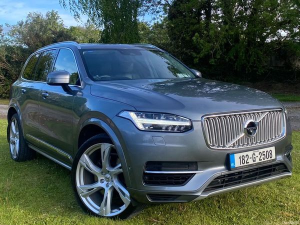 Volvo XC90 SUV, Petrol Hybrid, 2018, Grey