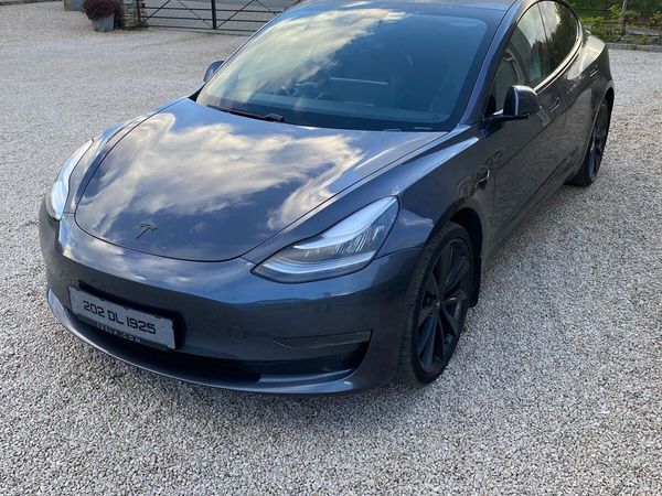 Tesla Model 3 Saloon, Electric, 2020, Grey