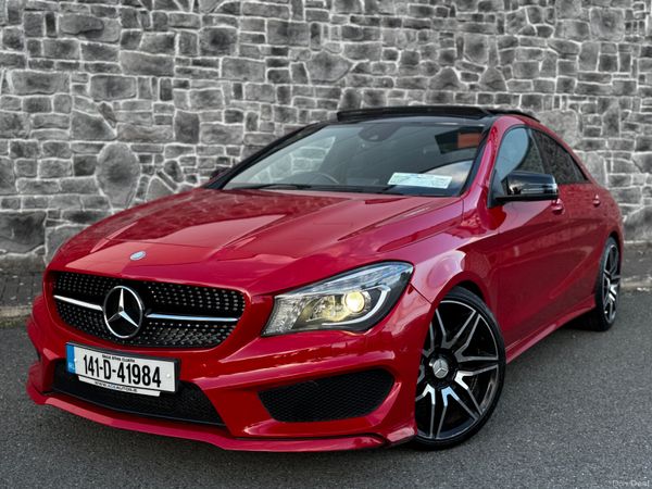 Mercedes-Benz CLA Coupe, Diesel, 2014, Red