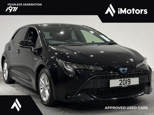 Toyota Corolla Hatchback, Petrol Hybrid, 2019, Black