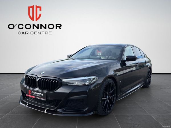 BMW 5-Series Saloon, Diesel, 2021, Black