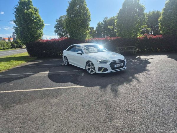 Audi A4 Saloon, Diesel, 2021, White