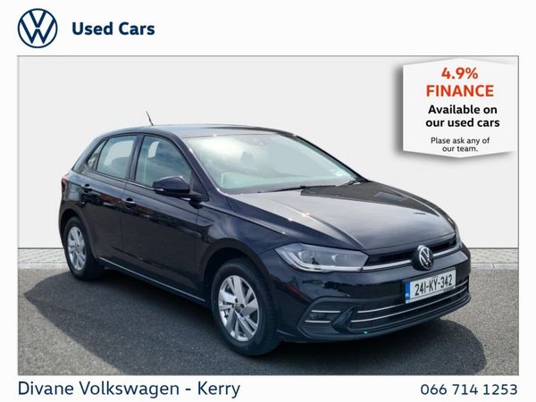 Volkswagen Polo Hatchback, Petrol, 2024, Black