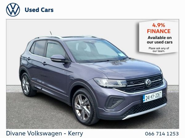 Volkswagen T-Cross SUV, Petrol, 2024, Grey