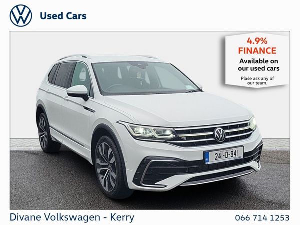 Volkswagen Tiguan Allspace SUV, Diesel, 2024, White