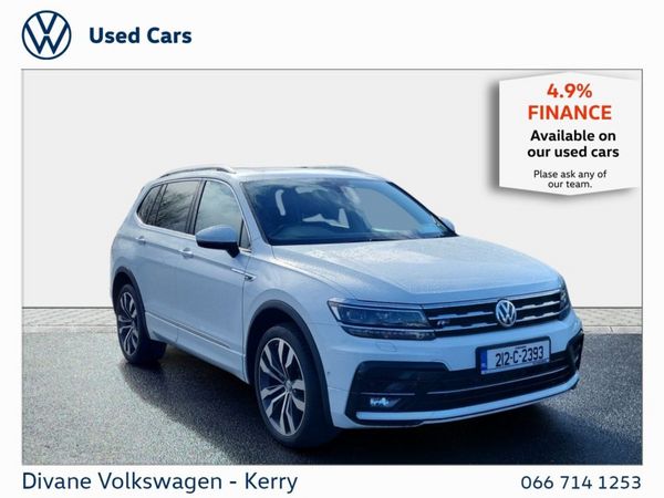 Volkswagen Tiguan Allspace SUV, Diesel, 2021, White