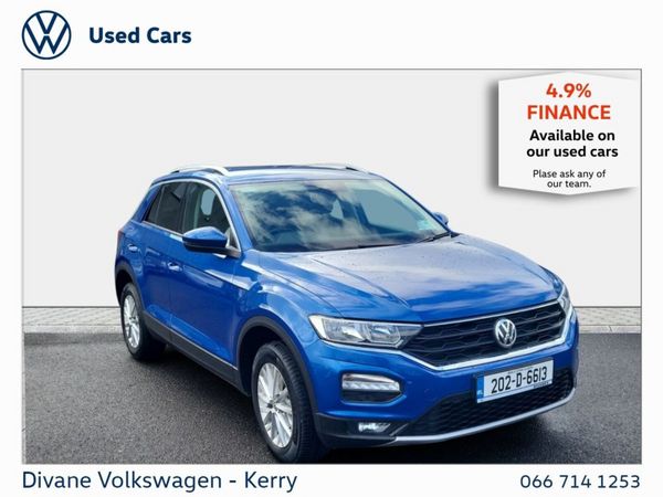 Volkswagen T-Roc SUV, Diesel, 2020, Blue