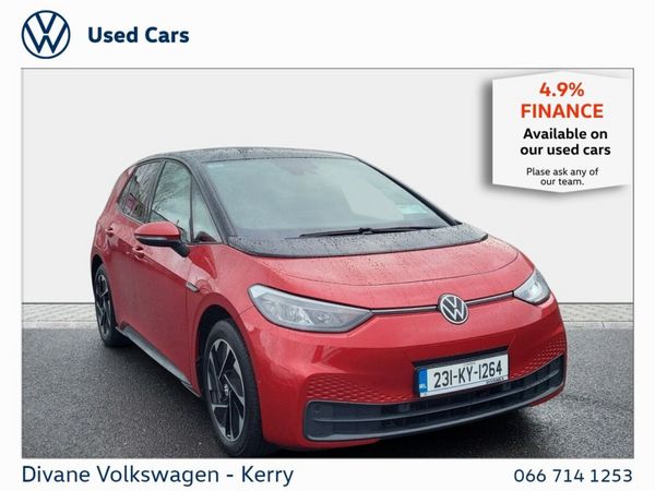 Volkswagen ID.3 Hatchback, Electric, 2023, Red