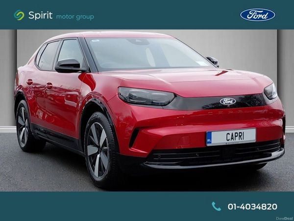 Ford Capri MPV, Electric, 2026, Red