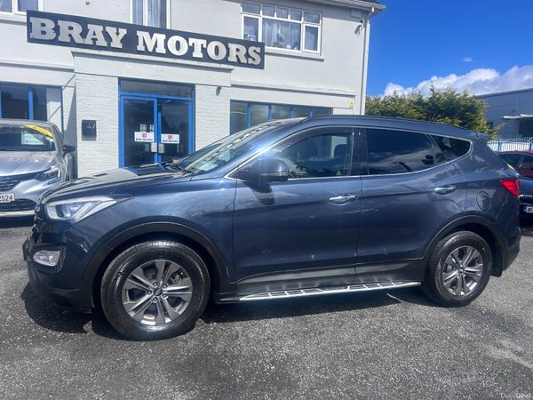 Hyundai Santa Fe SUV, Diesel, 2016, Blue