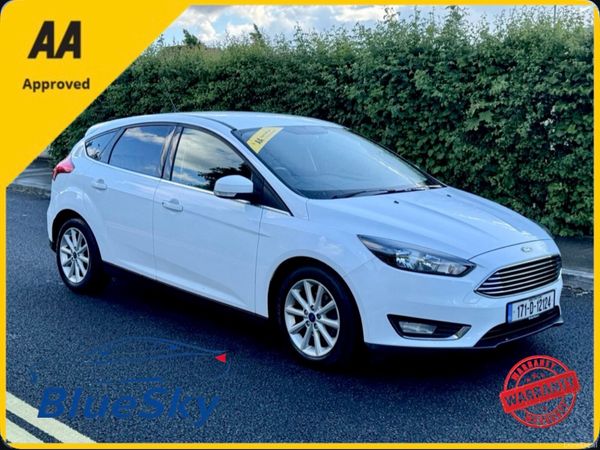 Ford Focus Hatchback, Petrol, 2017, White