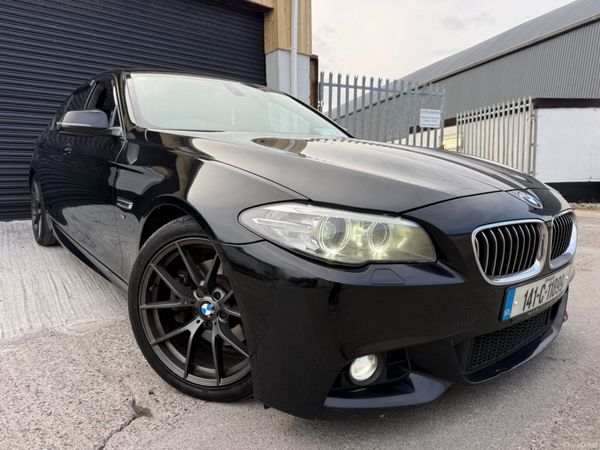 BMW 5-Series Saloon, Diesel, 2014, Black