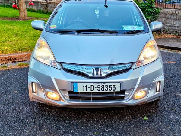 Honda Fit Hatchback, Petrol Hybrid, 2011, Silver