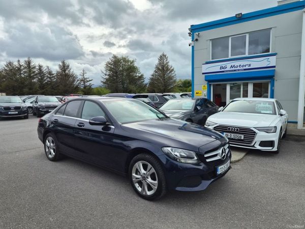 Mercedes-Benz C-Class Saloon, Diesel, 2017, Blue