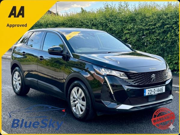 Peugeot 3008 MPV, Diesel, 2022, Black