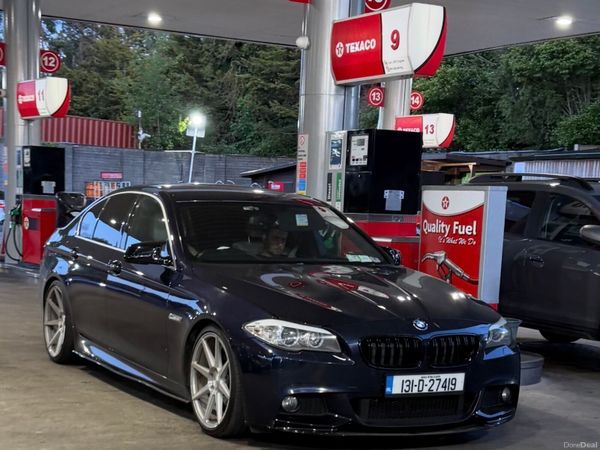 BMW 5-Series Saloon, Diesel, 2013, Blue