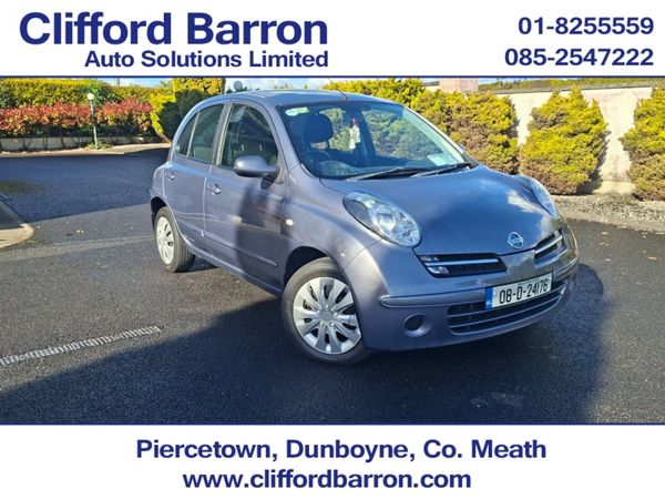 Nissan Micra Hatchback, Petrol, 2008, Blue