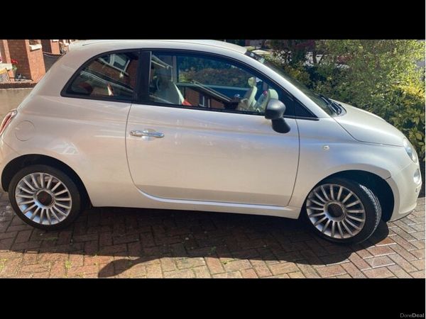 Fiat 500 Hatchback, Petrol, 2009, White