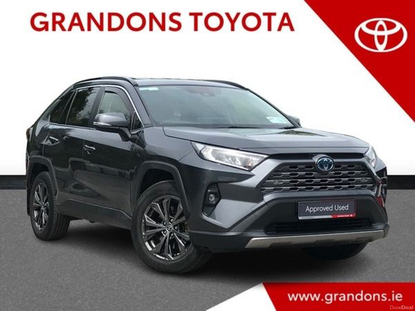 Toyota RAV4 SUV, Petrol Hybrid, 2023, Grey