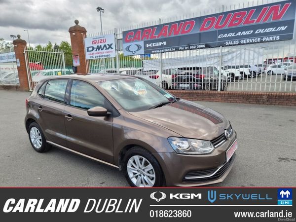 Volkswagen Polo Hatchback, Petrol, 2016, Brown