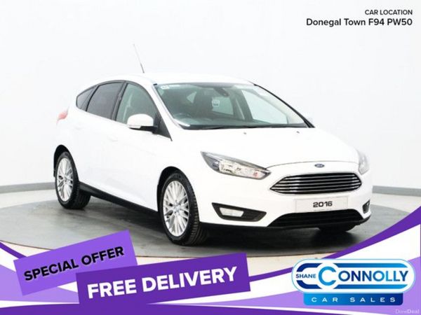 Ford Focus Hatchback, Diesel, 2016, White