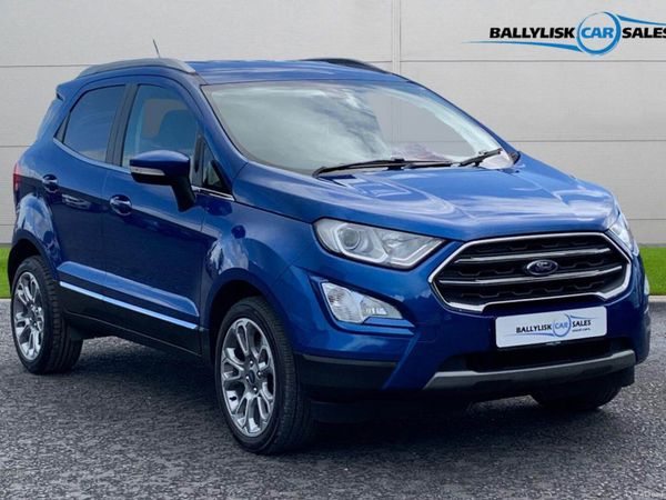 Ford EcoSport SUV, Petrol, 2019, Blue