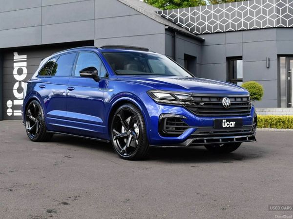 Volkswagen Touareg SUV, Electric, 2021, Blue
