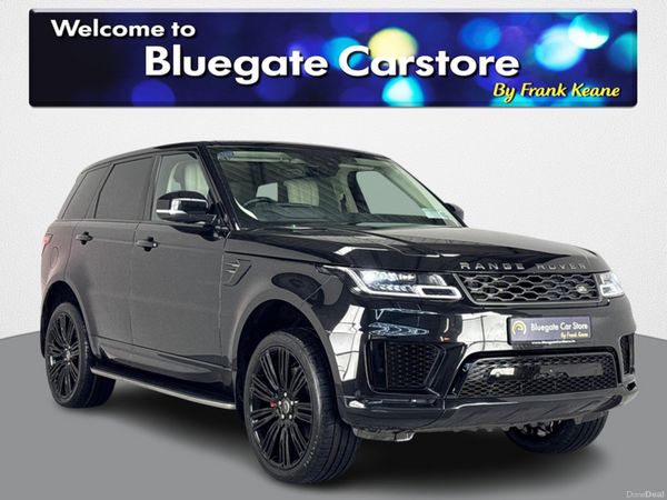 Land Rover Range Rover Sport Estate, Petrol Plug-in Hybrid, 2021, Black