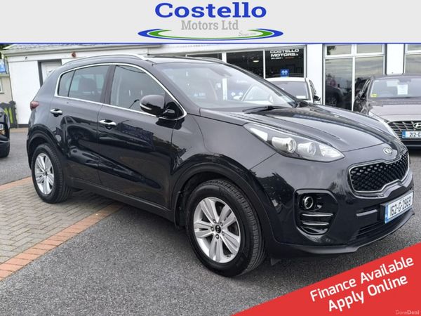 Kia Sportage SUV, Diesel, 2016, Black