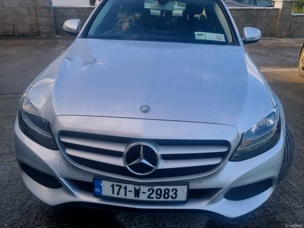 Mercedes-Benz C-Class Saloon, Diesel, 2017, Silver