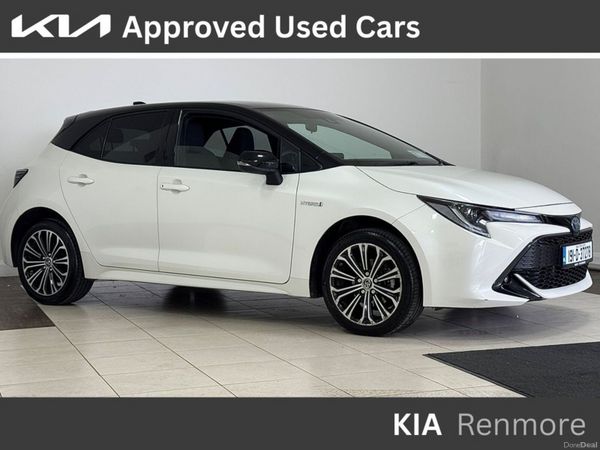 Toyota Corolla Hatchback, Petrol Hybrid, 2019, White