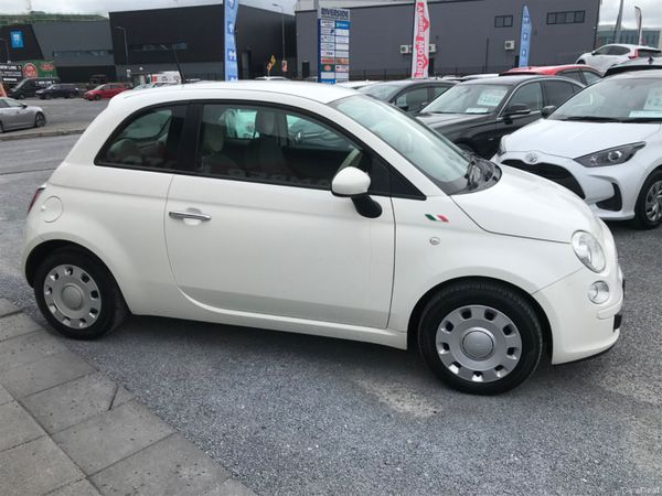 Fiat 500 Hatchback, Petrol, 2016, White
