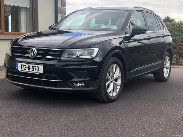 Volkswagen Tiguan SUV, Diesel, 2017, Black