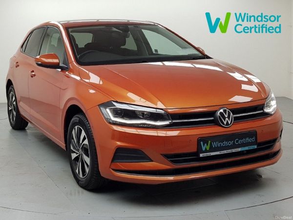 Volkswagen Polo Hatchback, Petrol, 2021, Orange