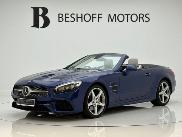 Mercedes-Benz SL-Class Convertible, Petrol, 2016, Blue