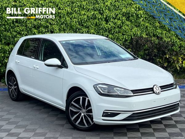 Volkswagen Golf Hatchback, Petrol, 2018, White