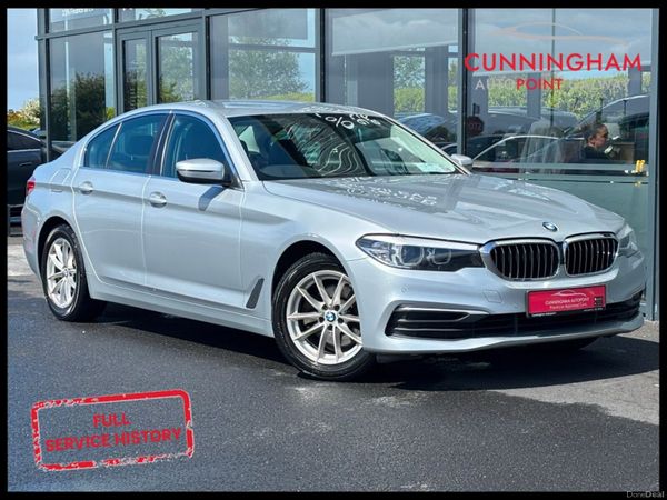 BMW 5-Series Saloon, Diesel, 2020, Silver