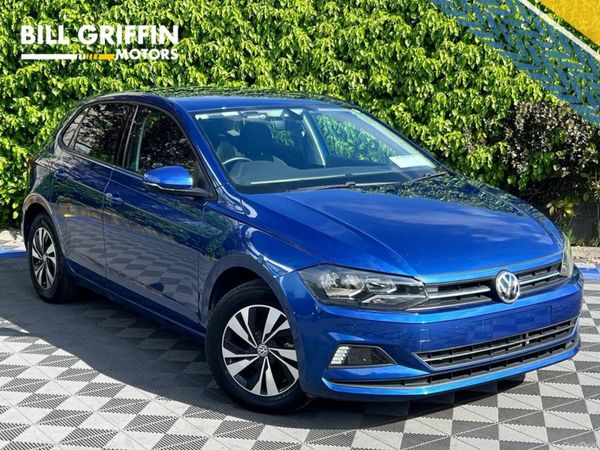 Volkswagen Polo Hatchback, Petrol, 2019, Blue