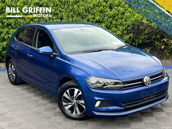 Volkswagen Polo Hatchback, Petrol, 2019, Blue