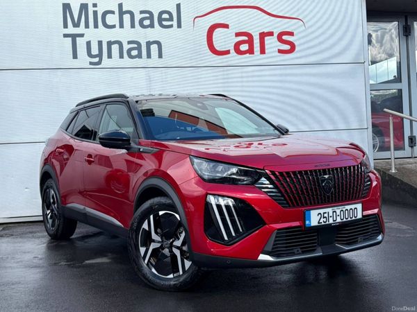 Peugeot 2008 SUV, Electric, 2025, Red