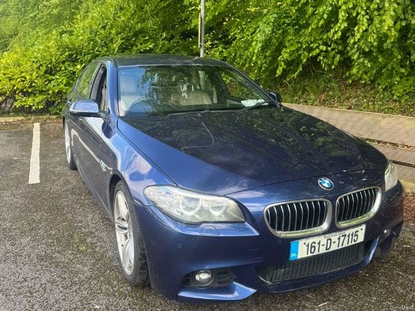 BMW 5-Series Saloon, Diesel, 2016, Blue