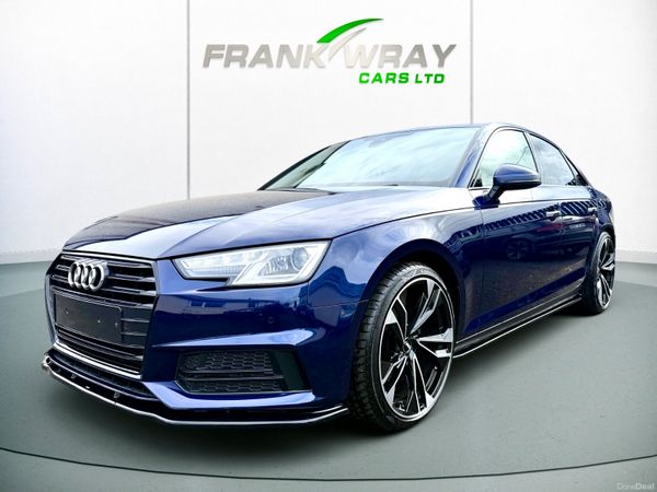 Audi A4 Saloon, Diesel, 2019, Blue