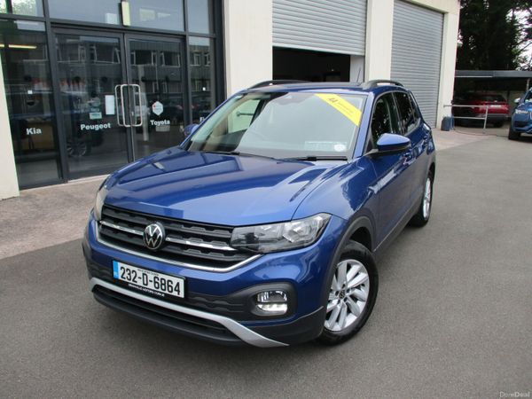 Volkswagen T-Cross Estate/Jeep, Petrol, 2023, Blue