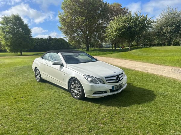 Mercedes-Benz E-Class Convertible, Diesel, 2011, White