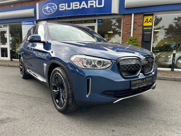 BMW iX3 SUV, Electric, 2021, Blue
