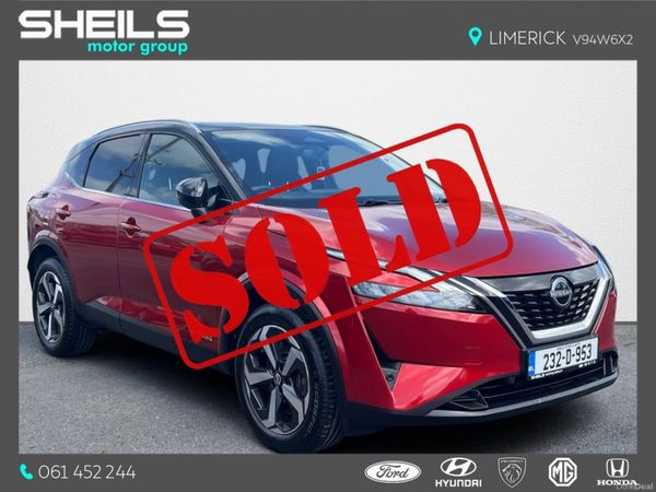 Nissan Qashqai MPV, Petrol, 2023, Orange