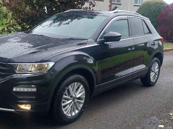 Volkswagen T-Roc SUV, Petrol, 2021, Black