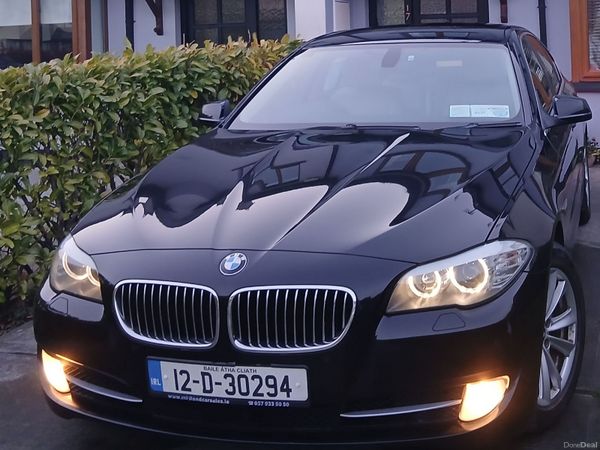 BMW 5-Series Saloon, Diesel, 2012, Black