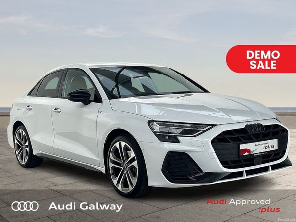 Audi A3 Saloon, Petrol, 2026, White