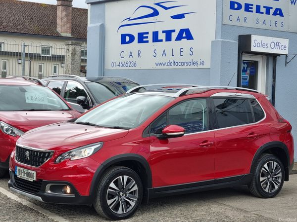 Peugeot 2008 SUV, Petrol, 2018, Red